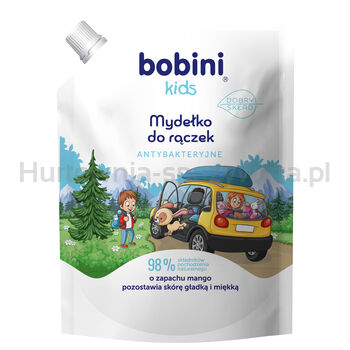 Bobini Kids Mydło Do Rąk Antybakteryjne O Zapachu Mango 300Ml Refill