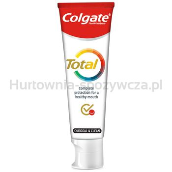 Colgate Pasta Do Zębów Total Charcoal  Clean Multiochronna Z Aktywnym Węglem 75 Ml