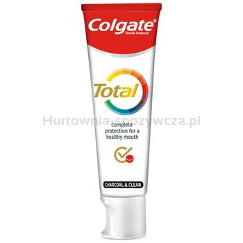 Colgate Pasta Do Zębów Total Charcoal  Clean Multiochronna Z Aktywnym Węglem 75 Ml