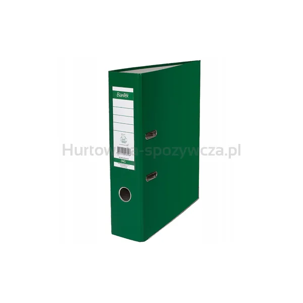 Bantex Segregator dźwigniowy 80mm zielony