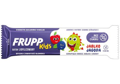 Baton Dla Dzieci Liofilizowany Jabłko - Jagoda Bezglutenowy 9 G - Celiko (Frupp Kids) [BIO]