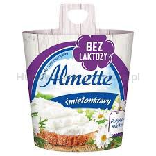 Hochland Almette Śmietankowy Bez Laktozy Puszysty Serek Twarogowy Bez Laktozy150 G