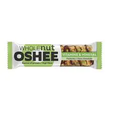 Oshee Wholenut Bar Pistachio Dark Chocolate 40G