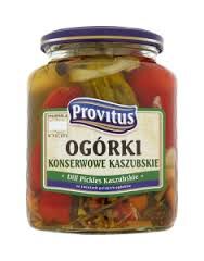 Provitus Ogórki Konserwowe Kaszubskie 640G