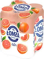 Łomża Radler Grejpfrut 20% soku puszka 400 ml