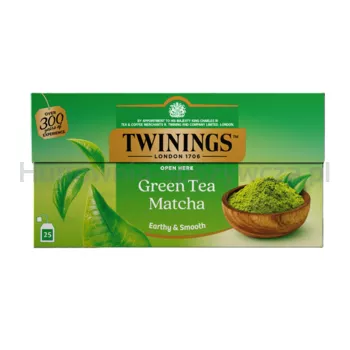 Twinings Herbata zielona z matchą (25 saszetek)