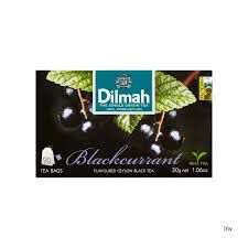 Dilmah Herbata Blackcurrant Flavoured Black  20X1,5 G