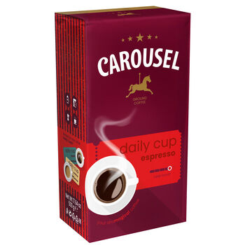 Carousel Coffee Carousel Daily Cup Espresso ground 500g