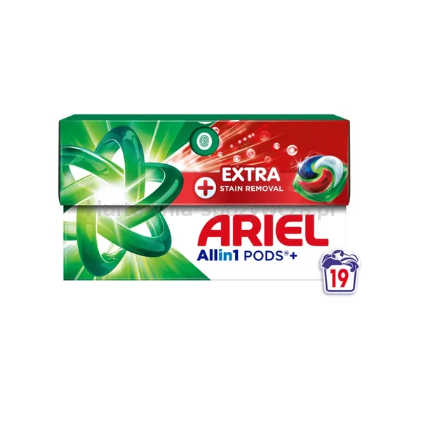 Ariel Allin1 Pods+ Extra Stain Removal Kapsułki Do Prania, 19 Prań