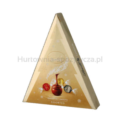 Lindt LINDOR Assorted Xmas Tree 125g