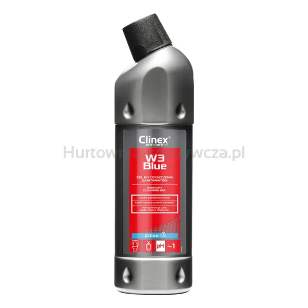 Żel Clinex W3 Blue, Do Czyszczenia Sanitariatów, 1L