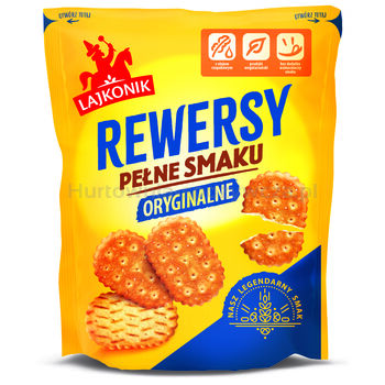 Krakersy Lajkonik Rewersy Oryginalne 100G