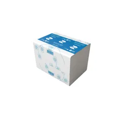 Serwetki Celulozowe Velvet, 2-Warstwowe, 6000 Listków, 40Szt., Białe