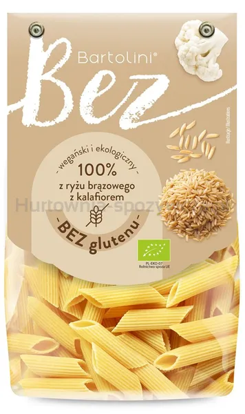 Makaron z brązowego ryżu z kalafiorem BIO BEZGL. 250g