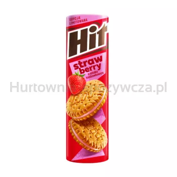Hit Markizy Truskawkowe ciastka 220 g