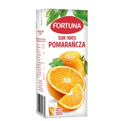 Fortuna Sok 100% pomarańcza 200 ml