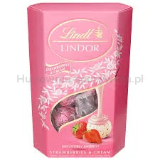 Lindor Strawberry Cornet 200G Srp