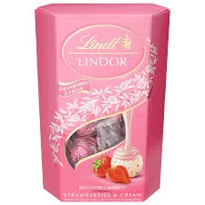 Lindor Strawberry Cornet 200G Srp