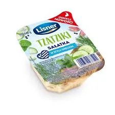 TZATZIKI Sałatka w stylu greckim 140 g Lisner