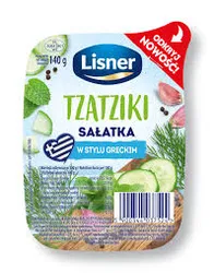 Lisner Tzatziki Sałatka w stylu greckim 140 g