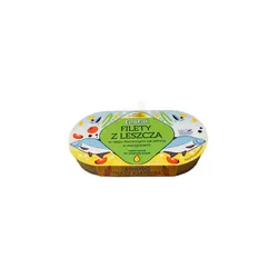 EVRAFISH Filety z leszcza w oleju tłoczonym na zimno z warzywami 170g