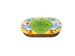 Evrafish  Filety z leszcza w oleju tłoczonym na zimno z warzywami 170g