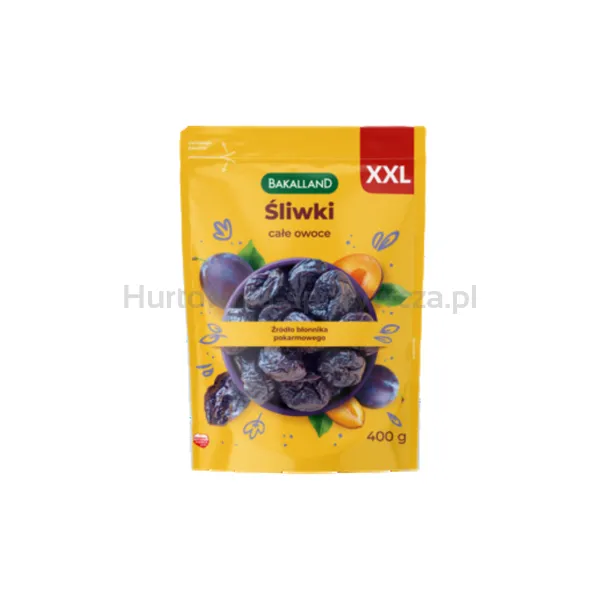 Śliwki suszone 400g Bakalland