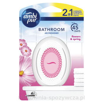 Ambipur Bathroom 2In1 Flowers &Amp Spring Dyfuzor Do Odświeżacza Powietrza