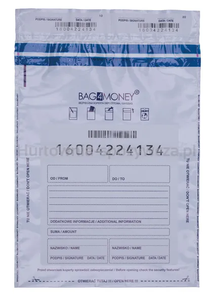 Office Products Koperta bezpieczna B4, 255x340mm, 50szt., biała 