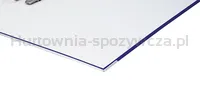 Office Products Segregator Officer z szyną, PP, A4/55mm, granatowy  - 3