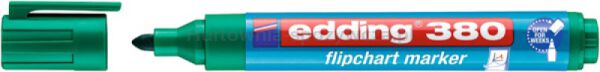 Edding Marker do flipchartów e-380 1,5-3mm, zielony 