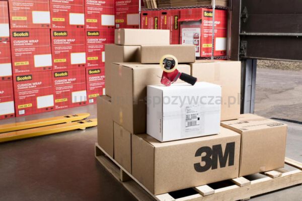 Taśma pakowa do magazynowania SCOTCH® (309 TSP), mocna, 50mm, 66m, transparentna - 7