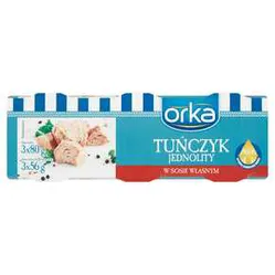 Tuńczyk Orka W Sosie Własnym 3*80 G Mw Dobry Wybór