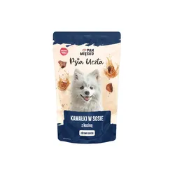 Pan Mięsko Psia Uczta Kawałki W Sosie Z Koziną 150 G