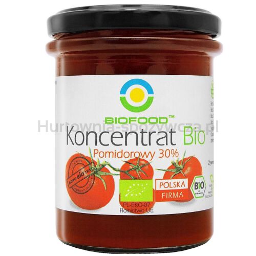 Koncentrat Pomidorowy 30 % Bezglutenowy Bio 200 G - Bio Food [BIO]