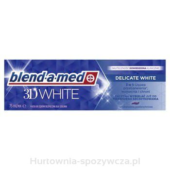 Blend-A-Med 3D White Delicate White Pasta Do Zębów 75 Ml