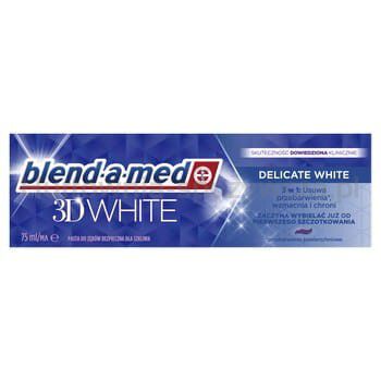 Blend-A-Med 3D White Delicate White Pasta Do Zębów 75 Ml