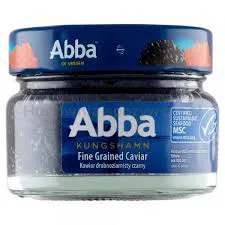 Abba Kawior Drobnoziarnisty Czarny 78G