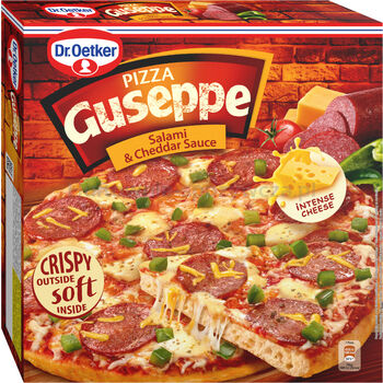 Dr.Oetker Pizza Guseppe Salami & Cheddar Sauce 418g