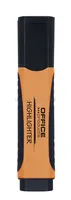 Zakreślacz OFFICE PRODUCTS z gumowym uchwytem, 2-5mm, pomarańczowy - 2