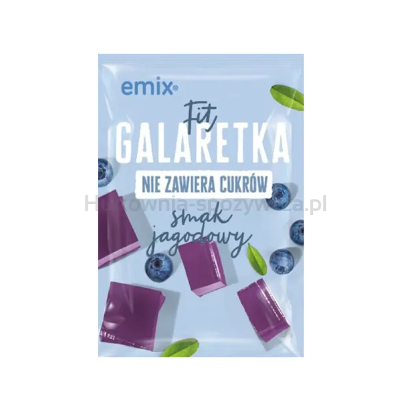 Emix  Galaretka FIT (bez cukru) jagodowa 25g