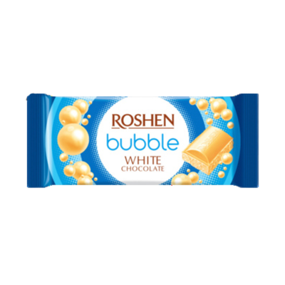 Roshen Czekolada Bąbelkowa biała 80 g