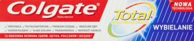 Colgate Pasta Do Zębów Total Wybielanie Wybielająca 75 Ml