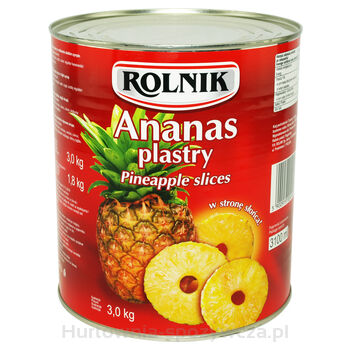 Ananas Plastry 3100 Ml Rolnik