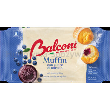 Balconi muffinki jagodowe 6 x 40g