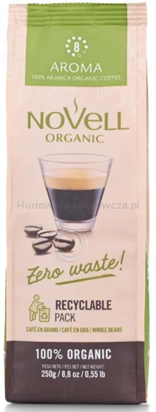 Kawa ziarnista Aroma BIO 250 g ZERO WASTE