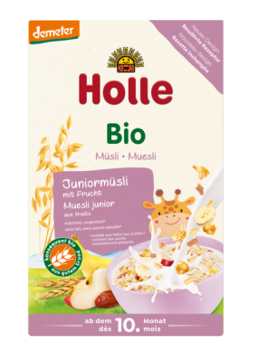 Musli Junior Z Owocami Od 10 Miesiąca Demeter Bio 250 G - Holle [BIO]