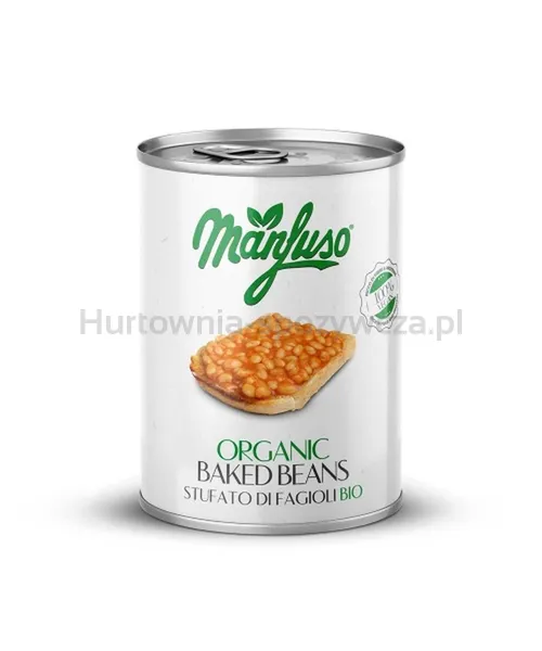 Fasola Biała W Sosie Pomidorowym Bio 400 G/ 240 G