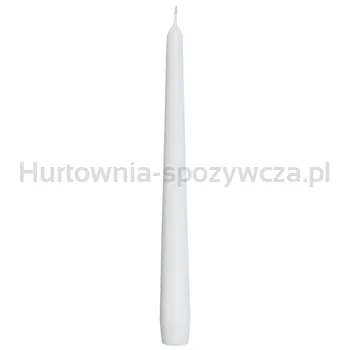 Bolsius Świeca Szpica Biała