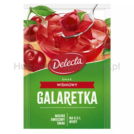 Delecta Galaretka Wiśnia 70G